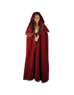 Grande cape femme avec capuche 2