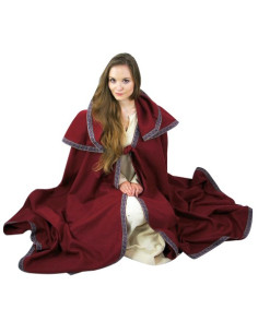 Grande cape femme avec capuche