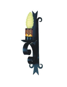 Appliquez une bougie de forge médiévale, 1 lumière