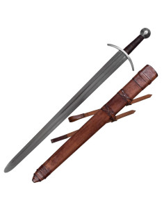 Épée médiévale pour les pratiques avec fourreau