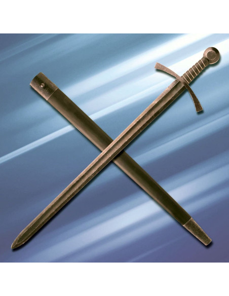 Épée médiévale Acre combat 1 main, aiguisée
