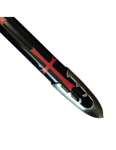 Épée templière avec fourreau