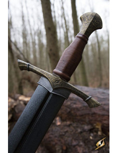 Épée médiévale Ranger en latex, 105 cm.