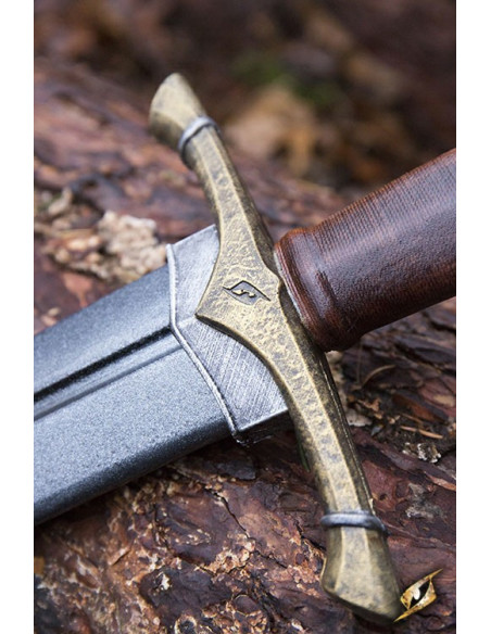 Épée médiévale Ranger en latex, 105 cm.