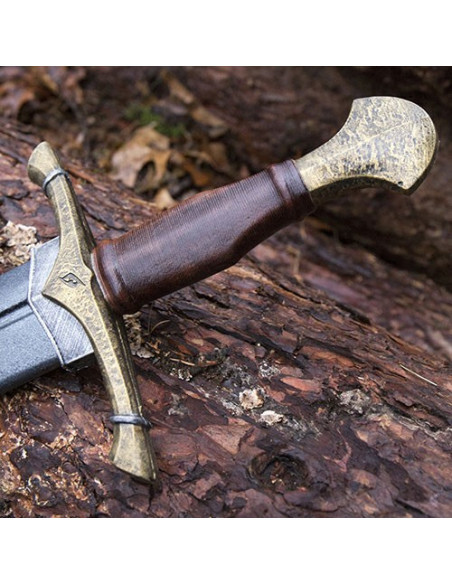 Épée médiévale Ranger en latex, 105 cm.