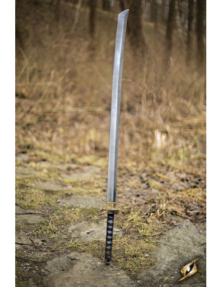 Épée japonaise Nodachi en latex, 140 cm.