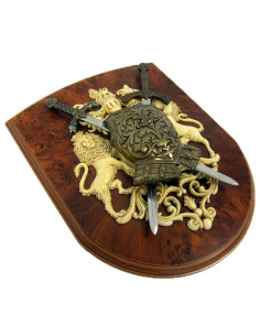 Cuirasse et épées Panoply Lions 2