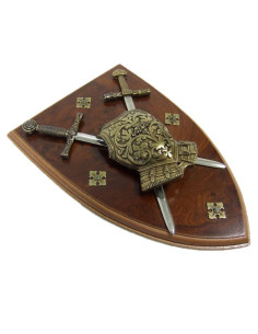 Cuirasse panoplie avec épées