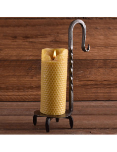 Lustre Forge 1 bougie à suspendre 2