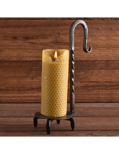 Lustre Forge 1 bougie à suspendre