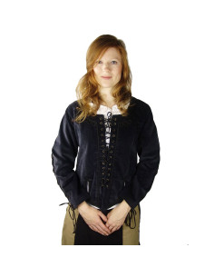 blouse froncée femme médiévale