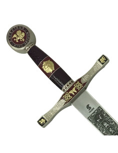 Épée Excalibur en laiton, Cadet (75 cm.)