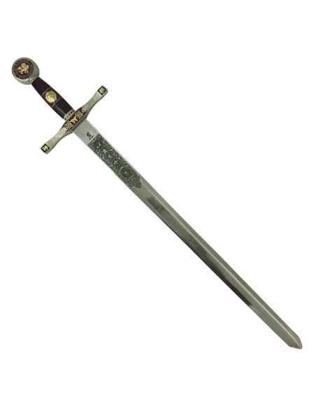 Épée Excalibur en laiton, Cadet (75 cms.)