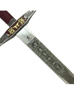 épée Excalibur décorée
