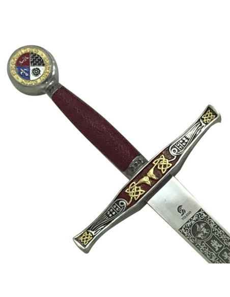 épée Excalibur décorée