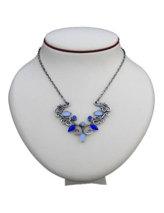 Pendentif avec perles de cristal