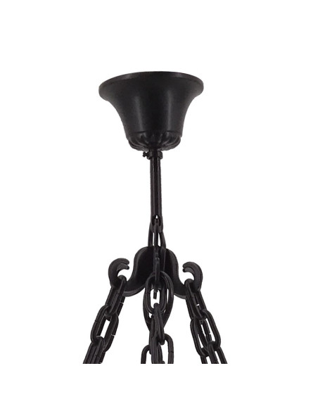 Chaînes de forge de lampe, 6 ampoules