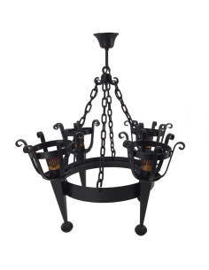 Lampe de forge 4 torches