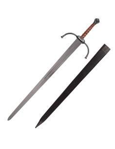 Épée médiévale longue ou bâtarde pour les pratiques