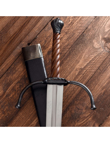 Épée médiévale longue ou bâtarde pour les pratiques