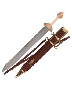 Gladius Pompéi avec fourreau et ceinture