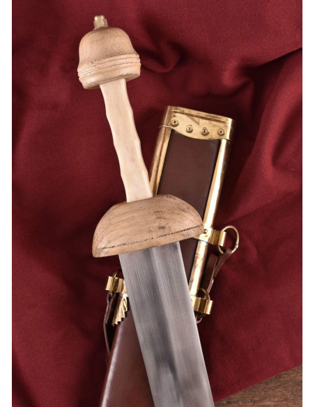 Gladius Pompéi avec fourreau et ceinture