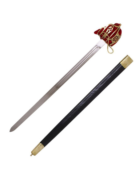 Épée de panier écossaise, année 1828