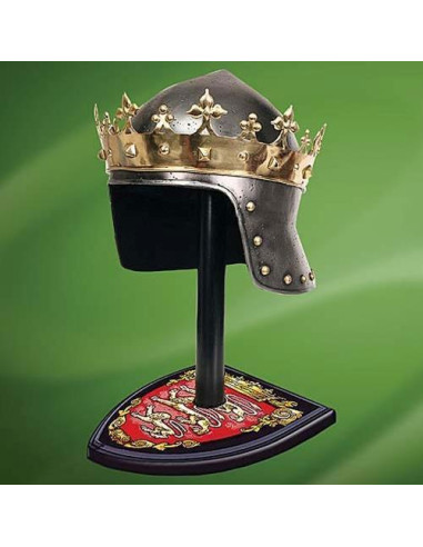 Or en plastique Couronne chapeau Regal Prince Médiéval têtière Jeweled Crown Lot 