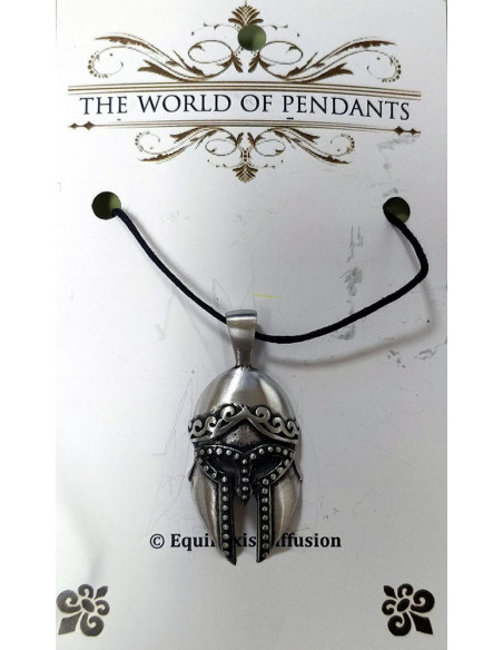Pendentif casque grec