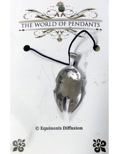 Pendentif casque grec