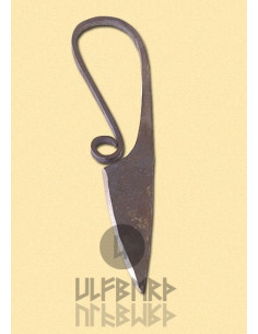 Couteau médiéval forgé à la main