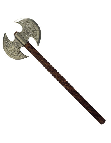 Hache Viking à double lame, 60 cm. ⚔️ Boutique Épées