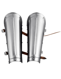 Paire de grèves métalliques