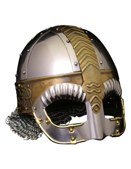 Casque médiéval Beowulf avec visière
