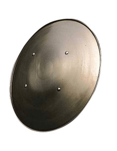 Bouclier voûté fonctionnel, 58 cm.