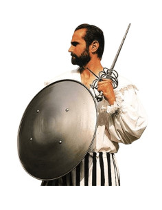 Bouclier voûté fonctionnel, 58 cm. 2
