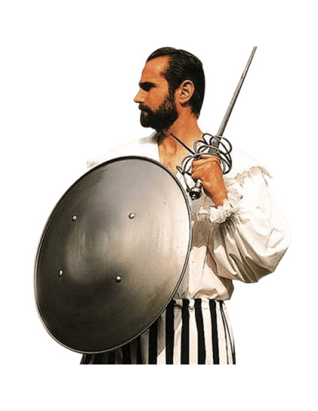 Bouclier voûté fonctionnel, 58 cm.