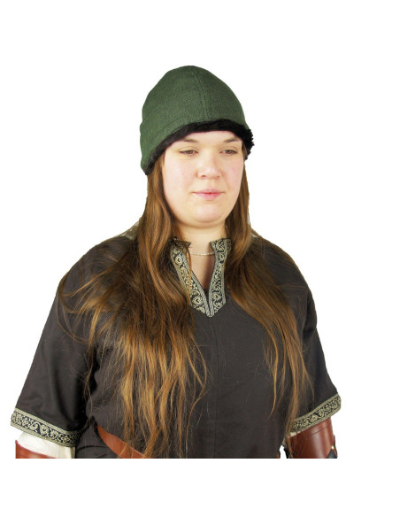 Casquette Verte Ulf Viking