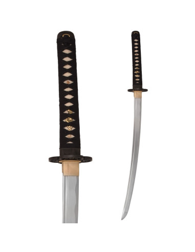 Iaito Wakizashi John Lee Red Wood