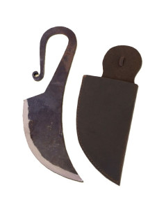 Couteau médiéval forgé à la main