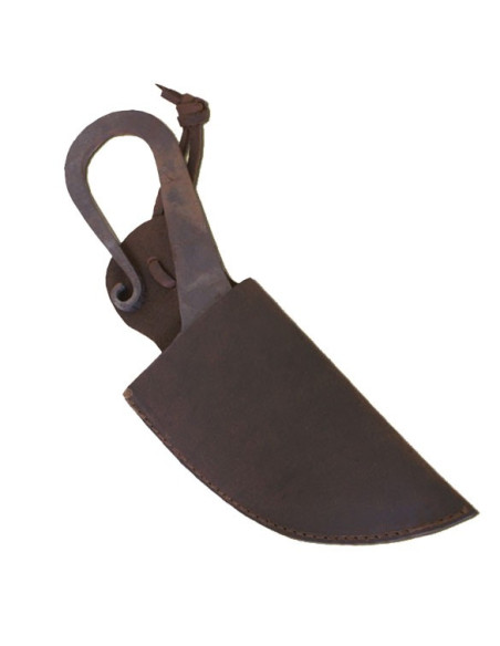 Couteau médiéval forgé à la main