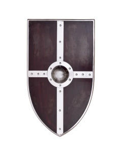 bouclier médiéval en bois