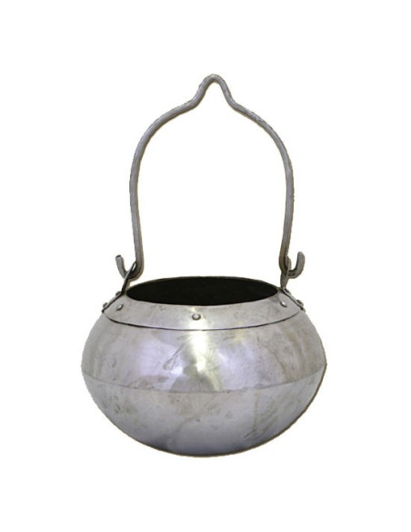 Casserole médiévale forgée à la main