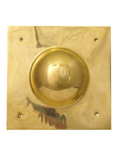 Umbo carré en laiton