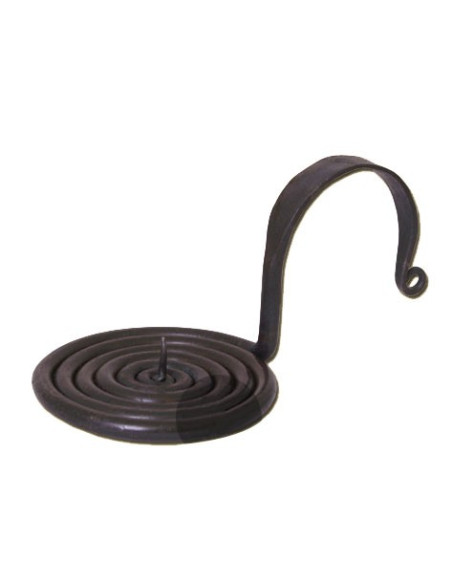 bougeoir forgé à la main