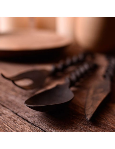 Couverts médiévaux avec couvercle