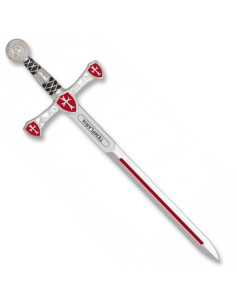 Mini-épée de templier en zinc