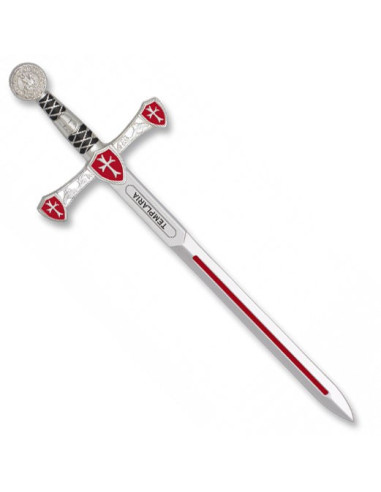 Mini-épée de templier en zinc