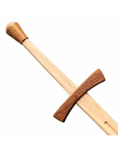 Sabre en bois 2 mains pour les pratiques 2