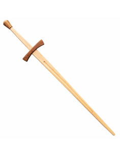 Sabre en bois 2 mains pour les pratiques